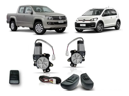 Kit Alzacristales Originales Volkswagen Amarok Y Up 