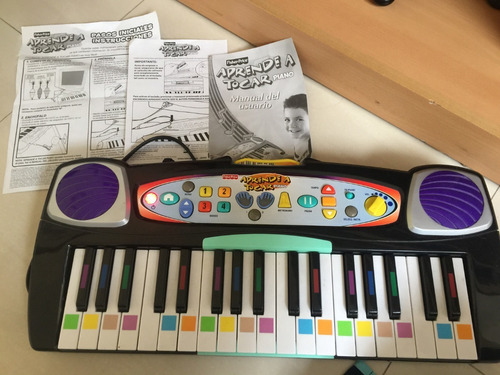 Aprende A Tocar Piano Fisher Price Y Tres Juegos (Usado)