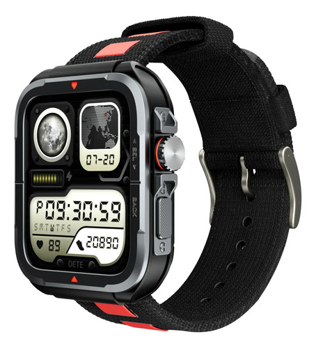 Smartwatch Udfine Watch Gt Negro Doble Malla Alexa Llamadas