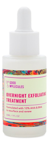 Overnight Exfoliating Treatment. Good Molecules. 30ml 