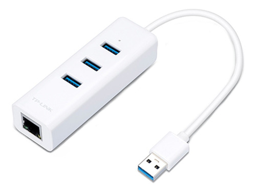 Tp-link, Hub Usb 3.0 2en1: 3 Usb + 1 Ethernet Gigabit, Ue330