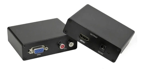 Conversor De Vga Para Hdmi Com Audio Ativo E C/fonte