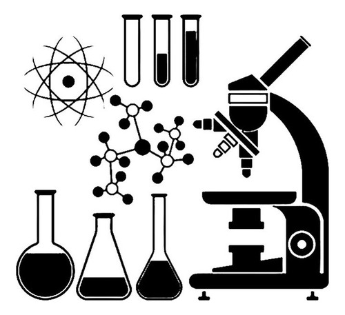 Vinilo Decorativo Microscope Ciencia