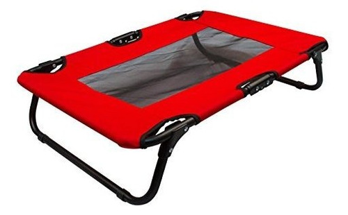 Cuna Plegable Coleman Para Mascotas De Hasta 50 Lbs - Rojo