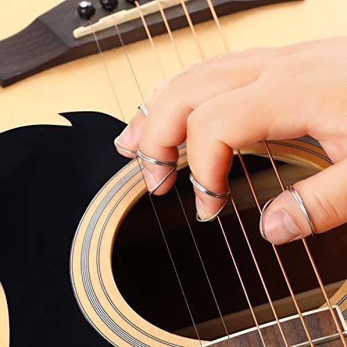 Accesorios para Guitarra clásica Alomejor Collar de púa de bajo para Guitarra de Metal diseño único 