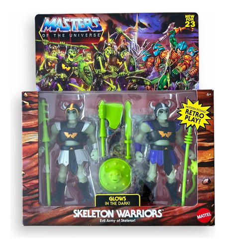 Skeleton Warriors Masters Of The Universe Motu Mattel