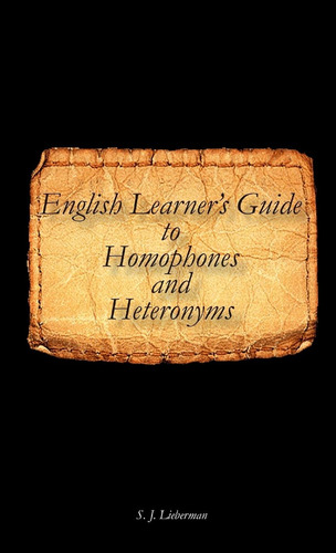 Libro: Guía Para Estudiantes De Inglés Sobre Homófonos Y H