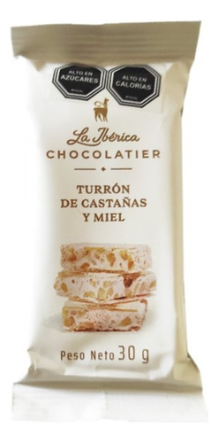 Turrón De Castañas 30g La Ibérica