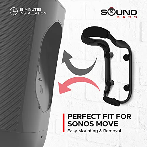 Soporte De Pared Para Altavoz Move, Resistente A La Intemper