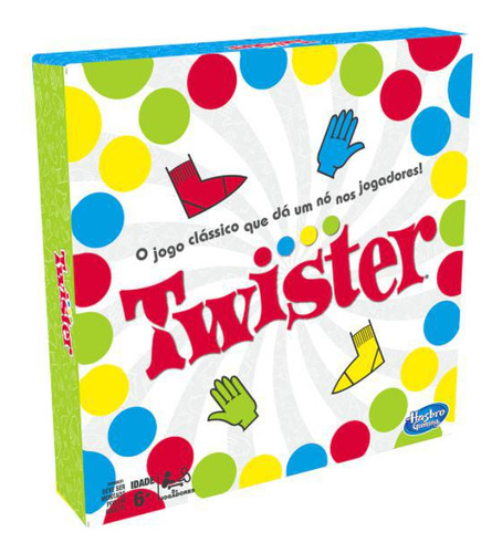 Jogo Clássico Twister Hasbro