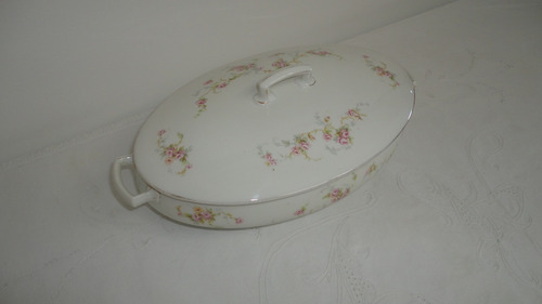 Sopera Czechoslovaka Antiquisima Porcelana 100 Años Mirala (Usado)