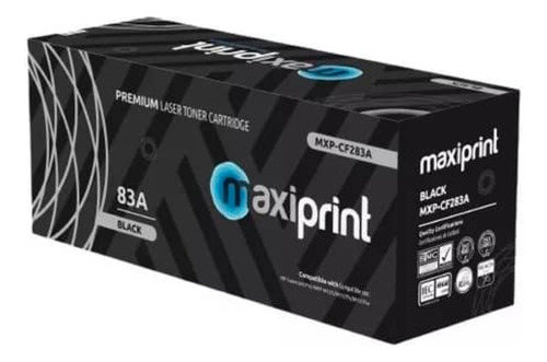 Toner Maxiprint Compatible Con Hp Cf283a Negro