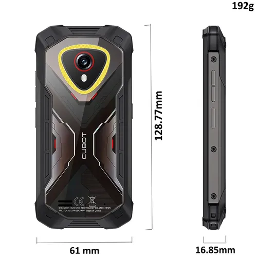 Celular Cubot Kingkong Mini 4 Rugged Dual Sim 128 Gb Cinza 6 Gb (+