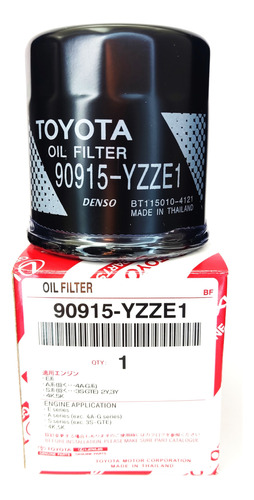 Filtro Aceite Original Toyota Yaris .