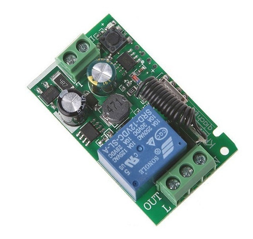 Imagen 2 de 8 de Interruptor Switch Relay 220v - Control Remoto Rf 433mhz