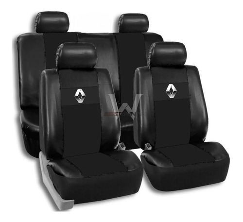 Imagen 1 de 4 de Funda Cubre Asiento Ecocuero Renault 9 11 12 19 Clio Megane
