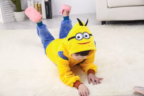 Pijama Mameluco Minion Kigurumi Disfraz Cosplay Minions Niño