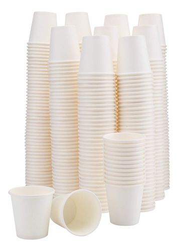 100 Copos De Papel Biodegradável 210 Ml