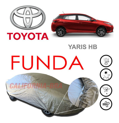 Forro Cubierta Eua Toyota Yaris Hatchback 2023