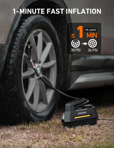 Astroai Bomba De Aire Portátil Para Neumáticos De Automóvil