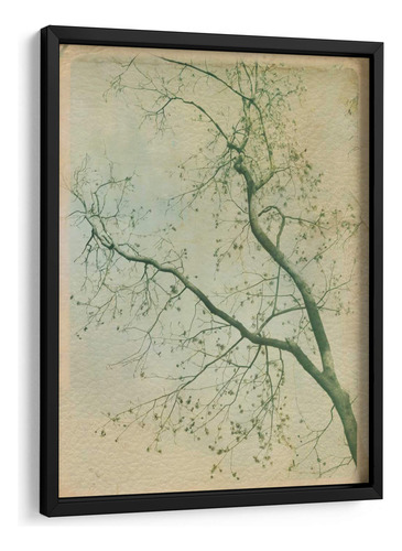 Cuadro Enmarcado Negro Dejarlo Detrás De Ii 30x40