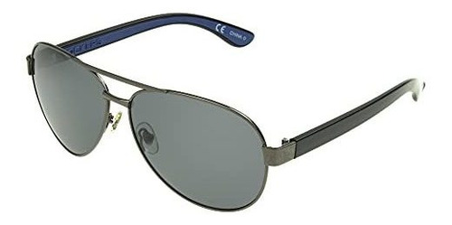 Gafas De Sol Polarizadas De Hombres, Gunmetal, 4xlyp