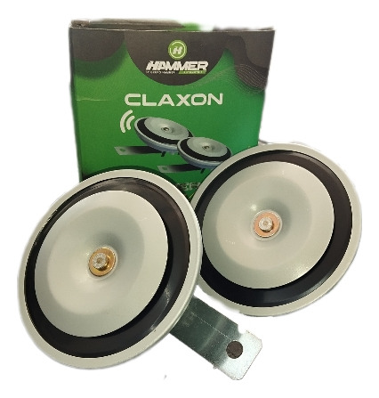 Juego De Claxon Silver Hammer 12v 