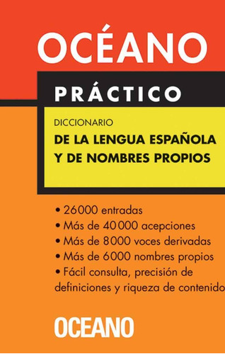 Diccionario Practico De La Lengua Española. Oceano