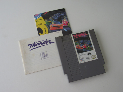 Days Of Thunder | Original Nintendo Nes Ntsc
