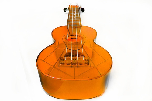 Increíble Ukelele Colores Neón Transparente Soprano Practico