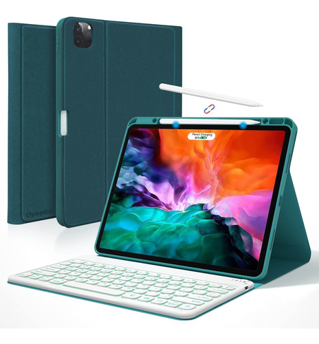 Estuche Teclado Para iPad Pro ª Generacion Soporte Lapiz