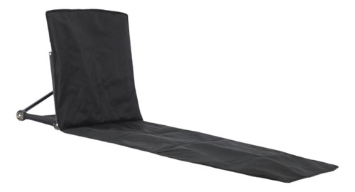 Silla De Playa Plegable Con Suelo, Sillón Plegable, Negro