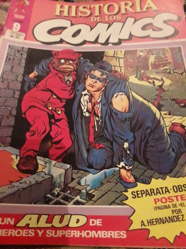 Revista Historia De Los Cómics Superhéroes N9  
