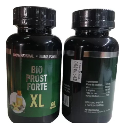 Bioprost Xl Forte Pack X 2 Total 120 Capsulas Romanosmodas