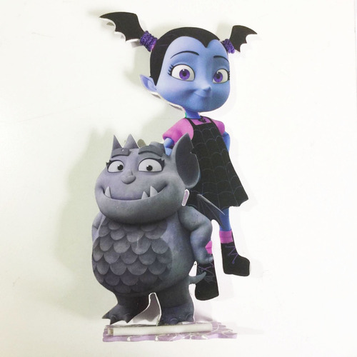 Vampirina Portavela Para Pastel Vela 