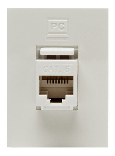 Modulo Para Datos Sica Silight Rj45 Blanco 