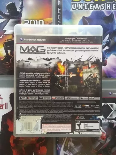 Mag Ps3 Original Jogo De Tiro Guerra Envio Rápido