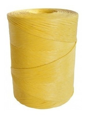 Imagen 2 de 3 de Cordel Polipropileno 27x1 Baler Twine Amarillo Bobina 1373 M