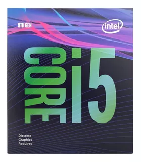 Processador gamer Intel Core i5-9400F BX80684I59400F de 6 núcleos e 4.1GHz de frequência