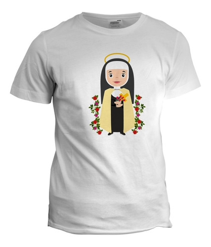 Camiseta Personalizada Santa Terezinha - Giftme - Religiosas
