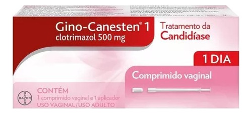Gino-canesten 500mg 1 Comprimido Vaginal Com 1 Aplicador