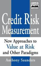 Libro Credit Risk Measurement : New Approaches To Value-a...