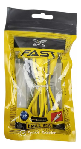 Paquete 10 Cable Rca Db Bass Dbrca3cca 3 Ft Cca .9m