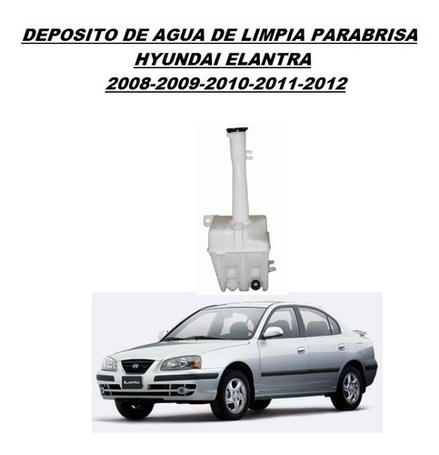 Envase Agua Limpia Parabrisas Hyundai Elantra 2008 2009 2010