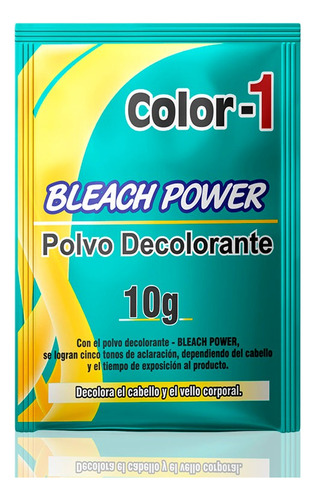 Polvo Decolorante 10gr Caja 24 - g a $175