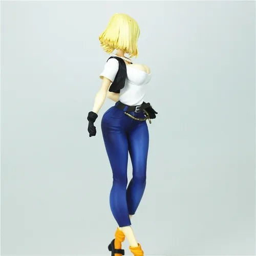 Dragon Ball Z - C18 Androide No Lazuli Figura Jeans 19 Cm