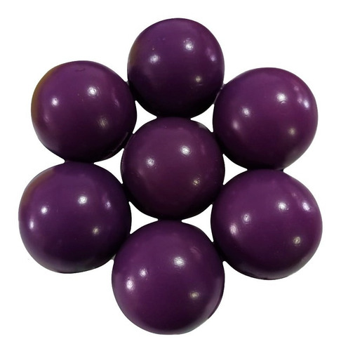Pelota Para Alberca 50 Pzs. No Toxica Color Morado