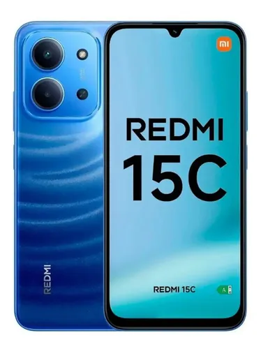 Redmi Xiaomi 15c 256gb C/ 50mp E 6000mah Azul-celeste