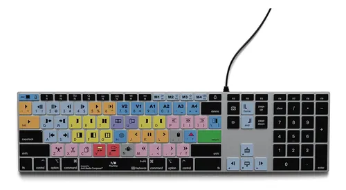 Kb Cubre Teclado Avid Media Composer | Teclado Edición Con Y