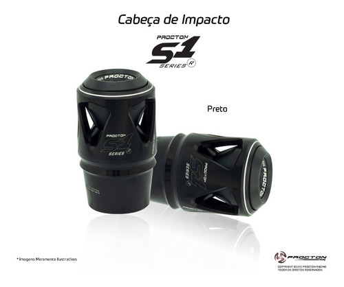 Imagem 2 de 4 de Slider Procton S1 Honda Cb 650r Cb650r 2020/2022